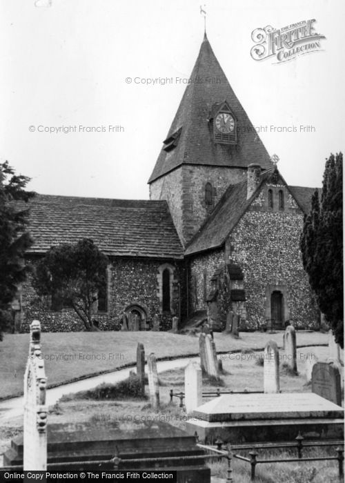 Photo of Ditchling, St Margaret's Church c.1955