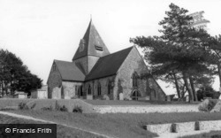 St Margaret's Church c.1965, Ditchling