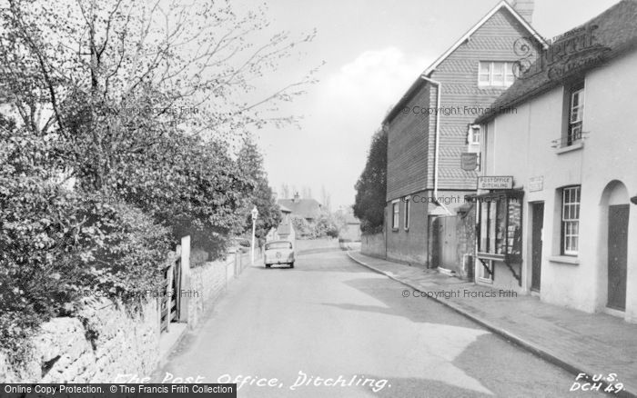 Photo of Ditchling, The Post Office c.1955