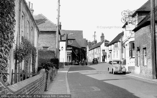 Photo of Ditchling, The Village c.1955