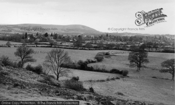 Photo of Ditchling, View From Lodge Hill c.1955
