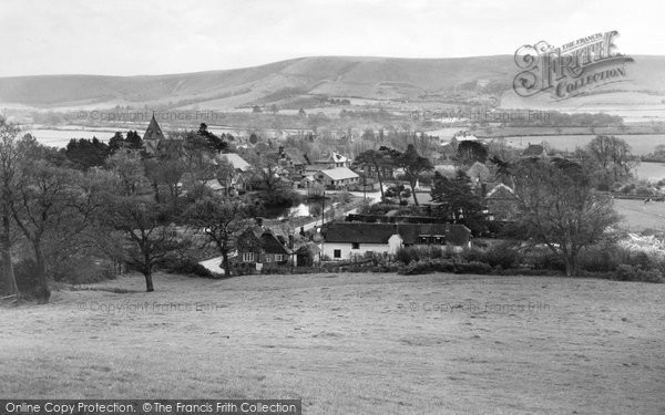 Photo of Ditchling, View From Lodge Hill c.1955
