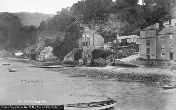 Photo of Dittisham, Binhay Woods And Ferry Hotel 1927