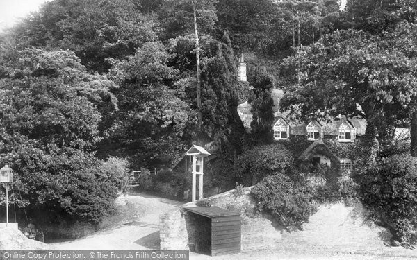 Photo of Dittisham, Greenway Ferry Cottage, River Dart 1899