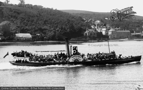 Photo of Dittisham, River Dart Steamer 1925