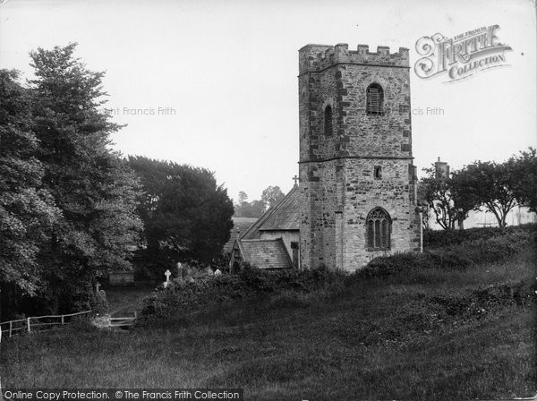 Photo of Dodington, Hall, Church 1929