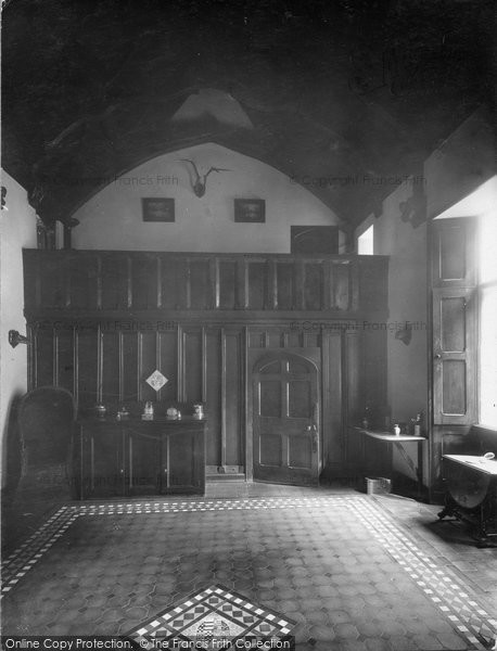 Photo of Dodington, Hall, Minstrels' Gallery 1929