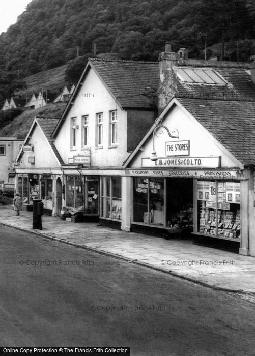Photo of Dolgarrog, The Village Shops And Post Office c.1955