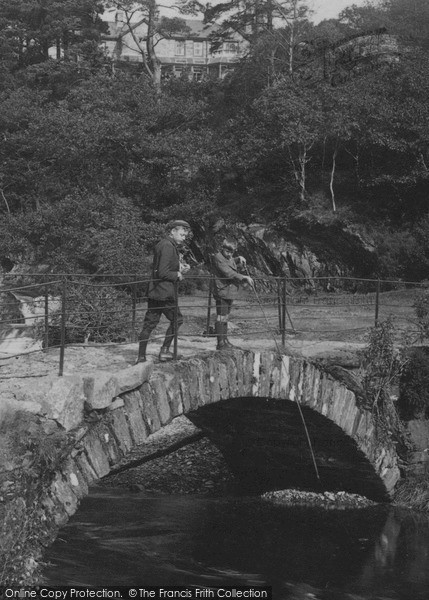 Photo of Dolgellau, Boys Fishing 1913