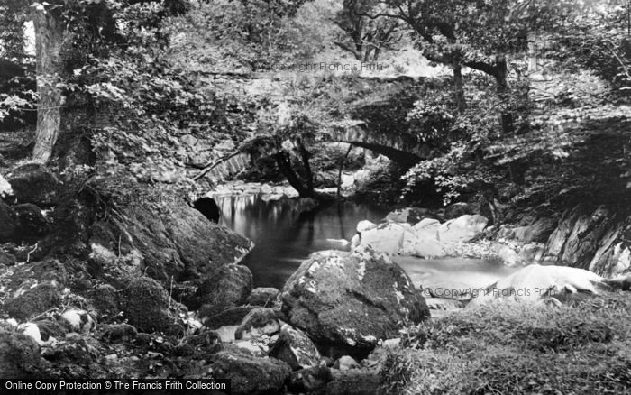 Photo of Dolgellau, Bridge In Torrent Walk c.1900