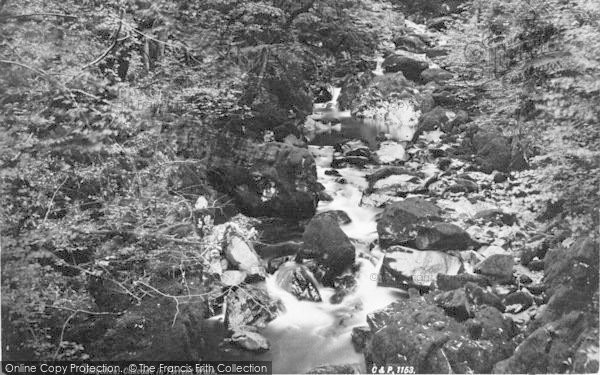Photo of Dolgellau, Cascade In Torrent Walk c.1890