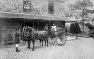 Coach And Pair At Brynhyfryd c.1900, Dolgellau