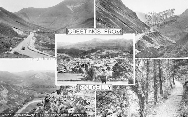Photo of Dolgellau, Composite c.1930