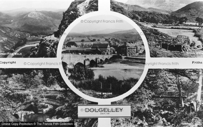 Photo of Dolgellau, Composite c.1935