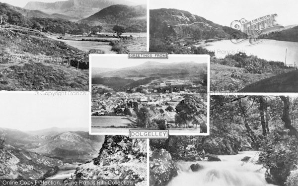 Photo of Dolgellau, Composite c.1955