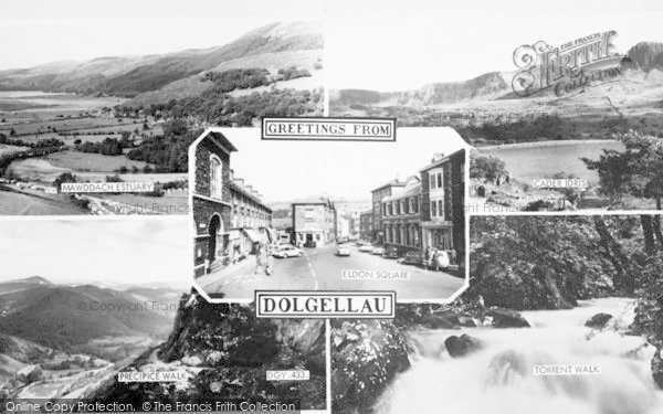 Photo of Dolgellau, Composite c.1960