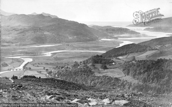 Photo of Dolgellau, Mawddach Estuary, The Precipice Walk c.1890