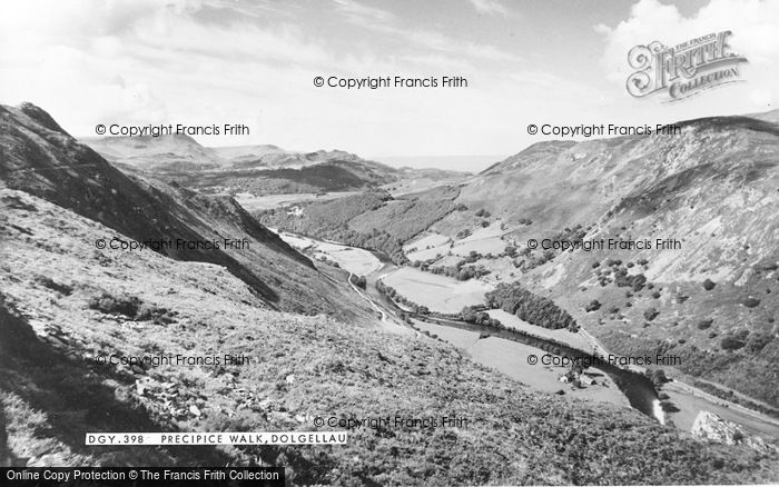 Photo of Dolgellau, Precipice Walk c.1965