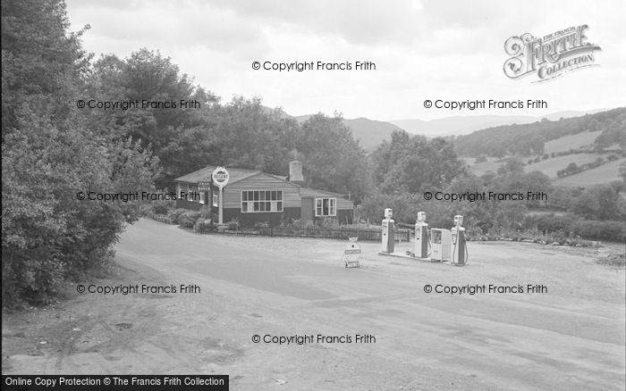 Photo of Dolgellau, Regent Cafe And Filling Station 1956