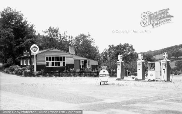 Photo of Dolgellau, Regent Café And Filling Station 1956