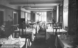 The Dining Room, Royal Ship Hotel 1937, Dolgellau