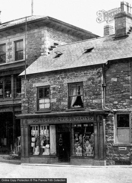 Photo of Dolgellau, The Dressmaker And Milliner's Shop, Queen's Square 1908