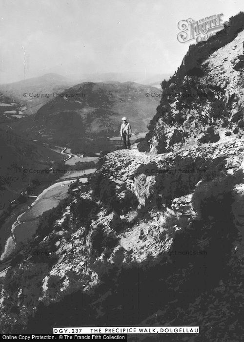 Photo of Dolgellau, The Precipice Walk 1955