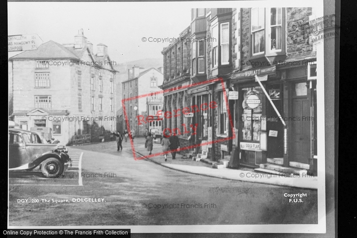 Photo of Dolgellau, The Square c.1950