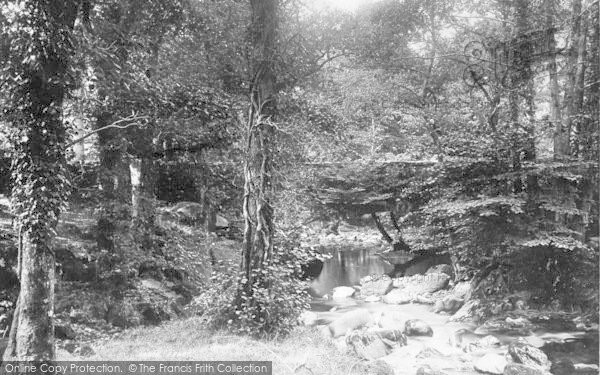 Photo of Dolgellau, Torrent Walk Bridge 1894