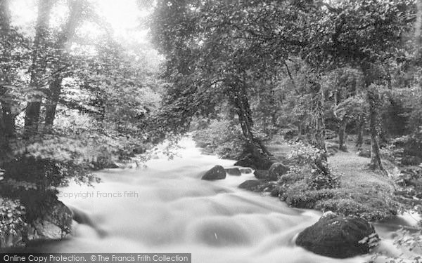 Photo of Dolgellau, Torrent Walk (In Flood) 1895