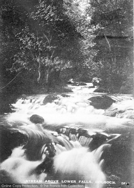 Photo of Dolgoch, Stream Above Lower Falls c.1935