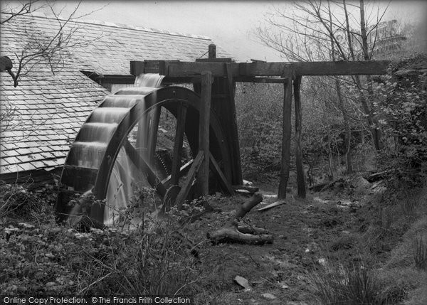 Photo of Dolgoch, Water Wheel 1932
