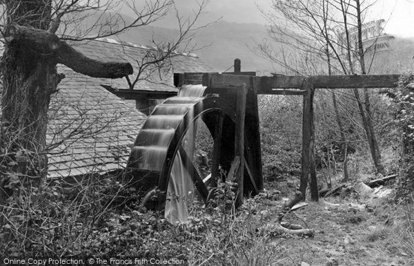 Photo of Dolgoch, Water Wheel c.1932