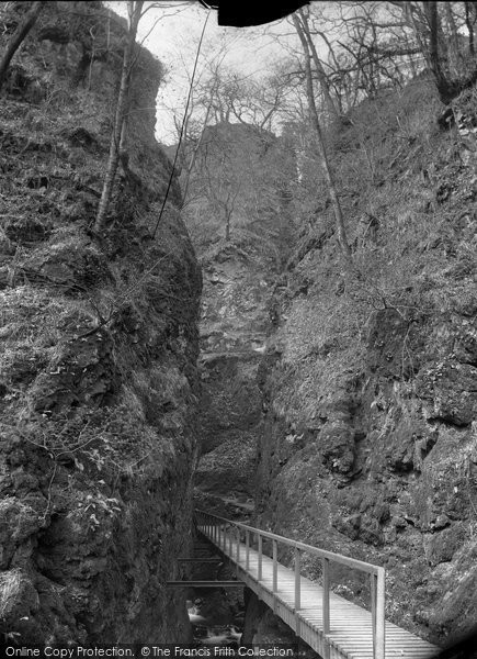 Photo of Dollar, Glen, The Long Bridge c.1880