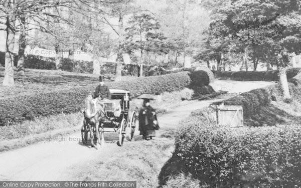 Photo of Dollis Hill, Horse Drawn Carriage c.1890