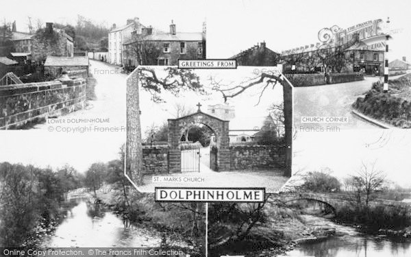 Photo of Dolphinholme, Composite c.1950