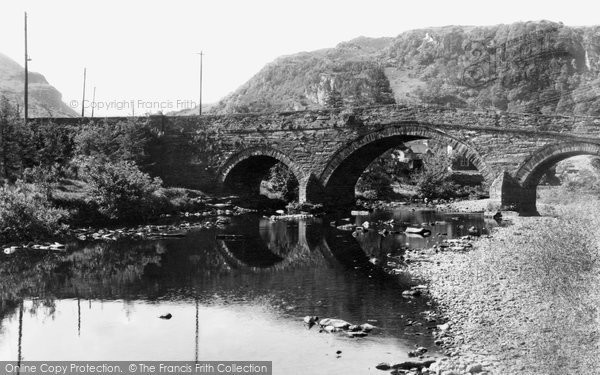Photo of Dolwyddelan, The Bridge And Lledr c.1940