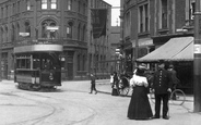 A Tram In Station Road 1903, Doncaster