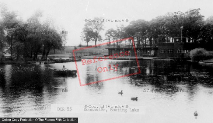 Photo of Doncaster, Boating Lake c.1965