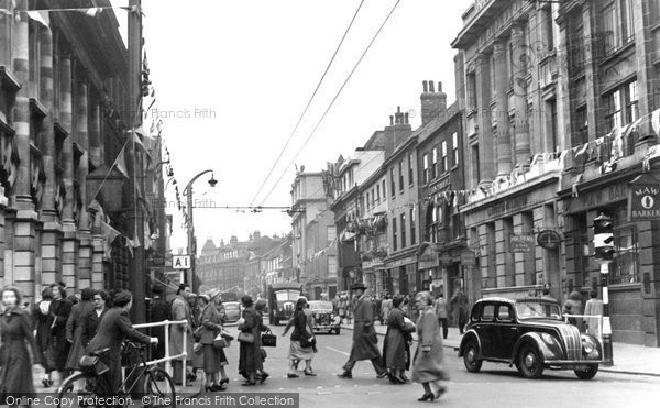 Photo of Doncaster, High Street 1952