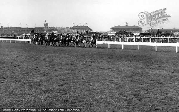 Photo of Doncaster, Racecourse, The St Leger c.1955