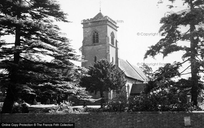 Photo of Donington, Church c.1955