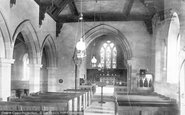 Photo of Donington, Church Interior 1898