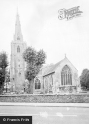Church Of St Mary And The Holy Rood c.1955, Donington