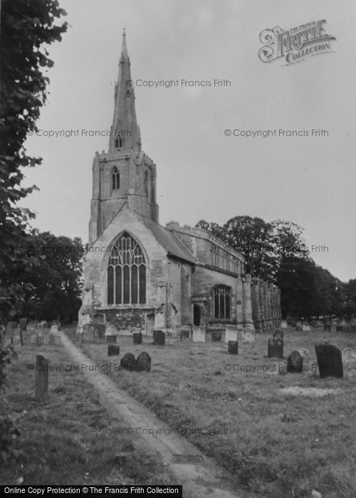 Photo of Donington, Church Of St Mary And The Holy Rood c.1955