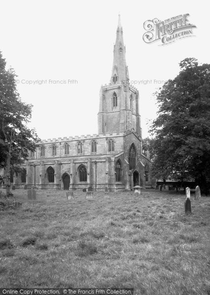 Photo of Donington, Church Of St Mary And The Holy Rood c.1955