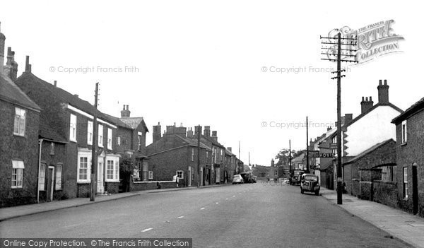 Photo of Donington, High Street c.1955