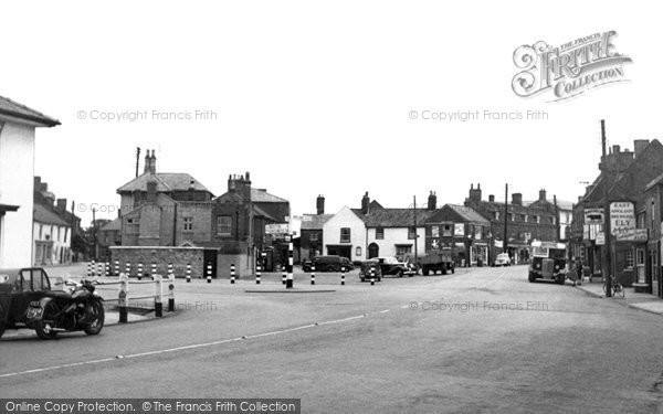 Photo of Donington, Market Place c.1955