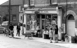 Shop In The Market Place c.1965, Donington