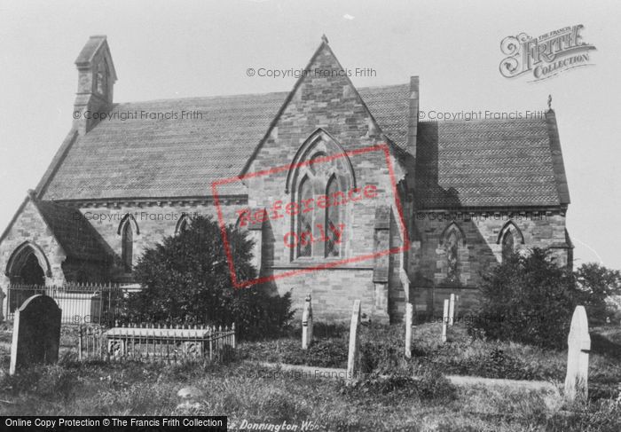 Photo of Donnington, St Matthew's Church 1900
